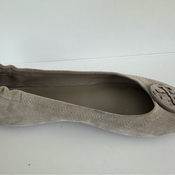 Tory Burch Minnie Travel Ballet Flats- suede - Picture 7 of 16